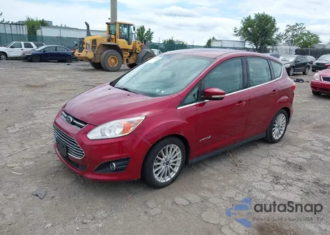 2013 Ford C-Max Hybrid Sel из США, поврежденный, VIN 1FADP5BU4DL538513
